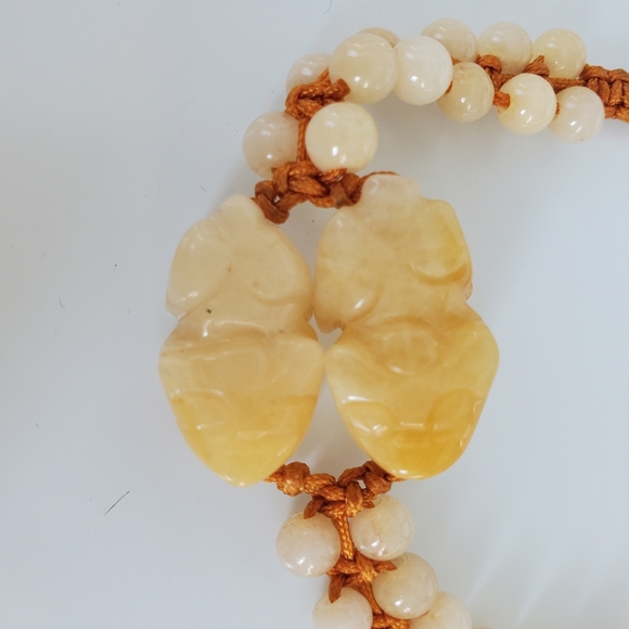 Beaded adjustable strap bracelet - Picture 4 of 4